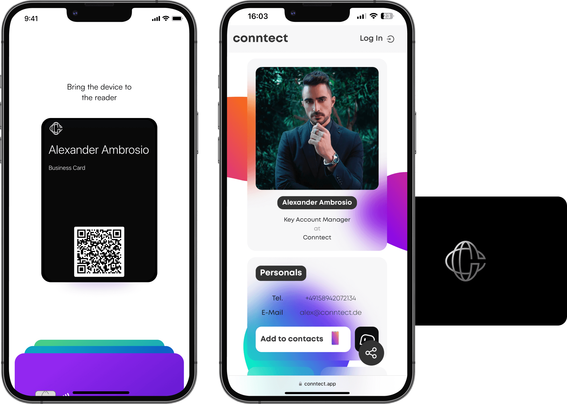Conntect - The smartest business card of them all